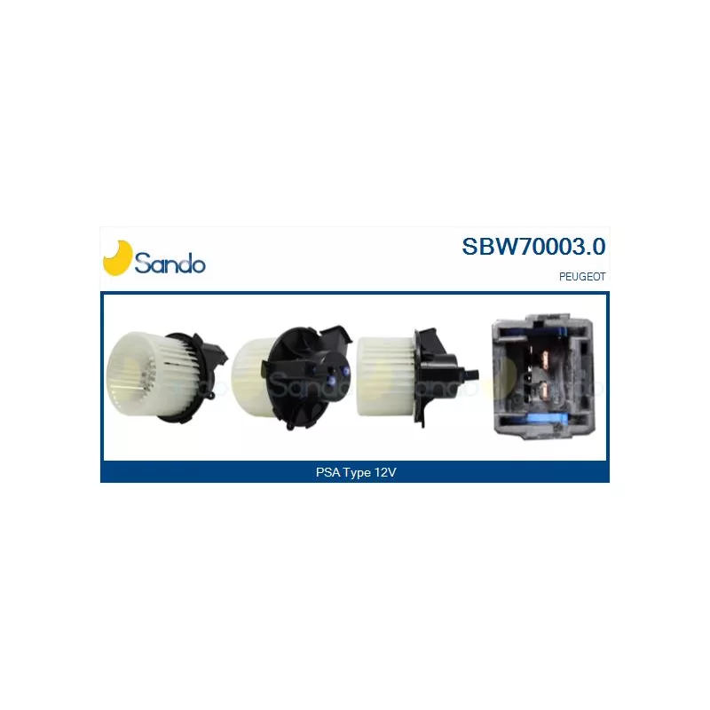 Pulseur d'air habitacle SANDO SBW70003.0