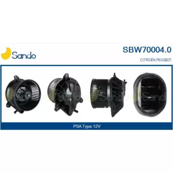 Pulseur d'air habitacle SANDO SBW70004.0