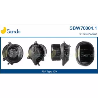 Pulseur d'air habitacle SANDO SBW70004.1