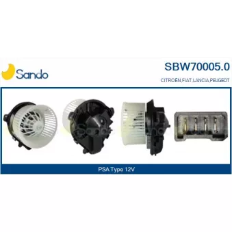Pulseur d'air habitacle SANDO SBW70005.0
