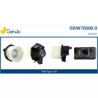 Pulseur d'air habitacle SANDO SBW70006.0