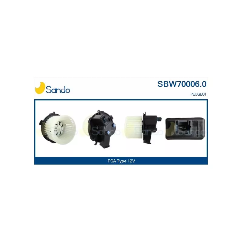 Pulseur d'air habitacle SANDO SBW70006.0