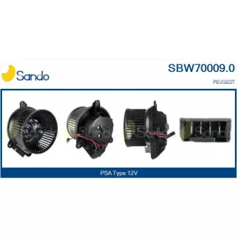 Pulseur d'air habitacle SANDO SBW70009.0