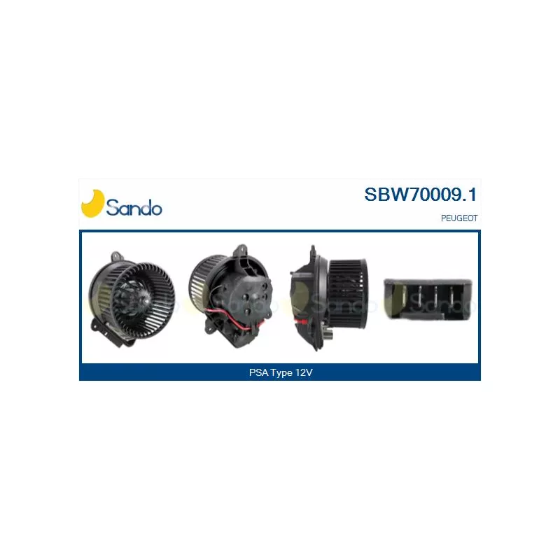 Pulseur d'air habitacle SANDO SBW70009.1