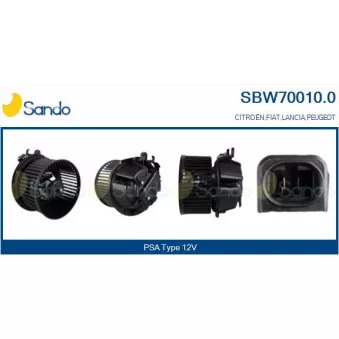 Pulseur d'air habitacle SANDO SBW70010.0