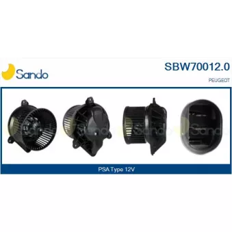 Pulseur d'air habitacle SANDO SBW70012.0