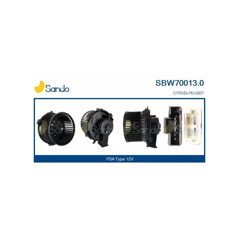 Pulseur d'air habitacle SANDO SBW70013.0