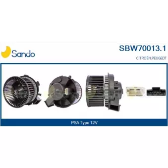 Pulseur d'air habitacle SANDO SBW70013.1
