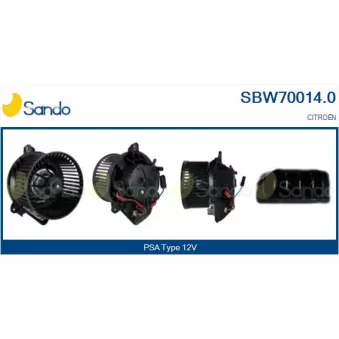 Pulseur d'air habitacle SANDO SBW70014.0