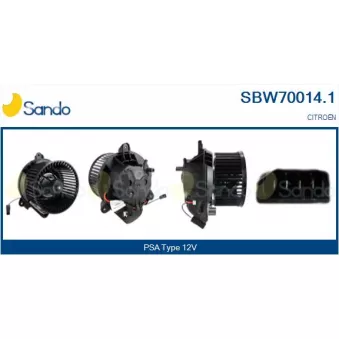 Pulseur d'air habitacle SANDO SBW70014.1