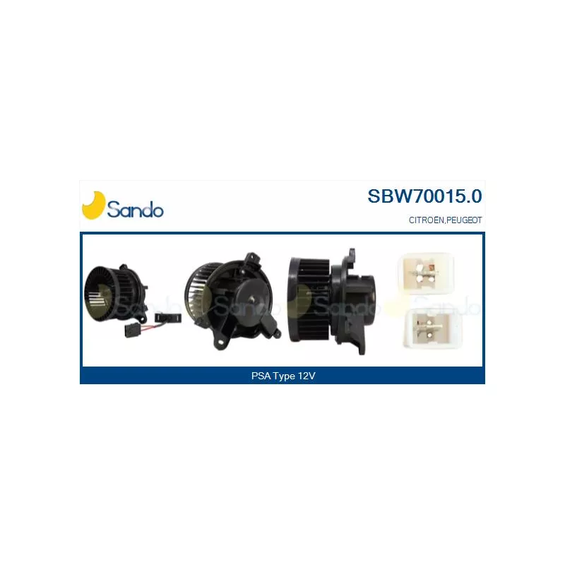 Pulseur d'air habitacle SANDO SBW70015.0