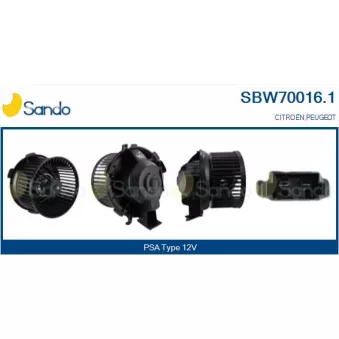 Pulseur d'air habitacle SANDO SBW70016.1