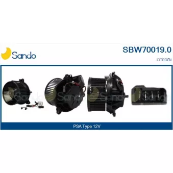 Pulseur d'air habitacle SANDO SBW70019.0