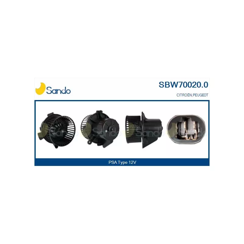 Pulseur d'air habitacle SANDO SBW70020.0
