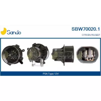 Pulseur d'air habitacle SANDO SBW70020.1