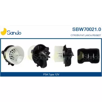 Pulseur d'air habitacle SANDO SBW70021.0