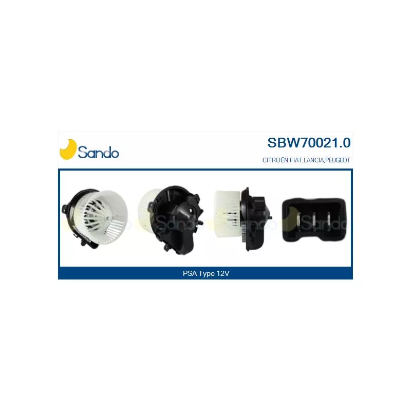 Pulseur d'air habitacle SANDO SBW70021.0