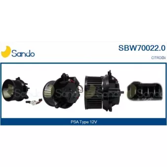 Pulseur d'air habitacle SANDO SBW70022.0