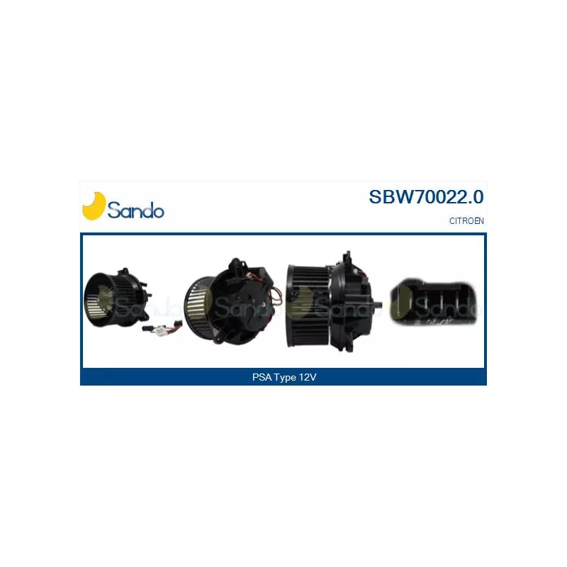 Pulseur d'air habitacle SANDO SBW70022.0