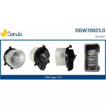 Pulseur d'air habitacle SANDO SBW70023.0