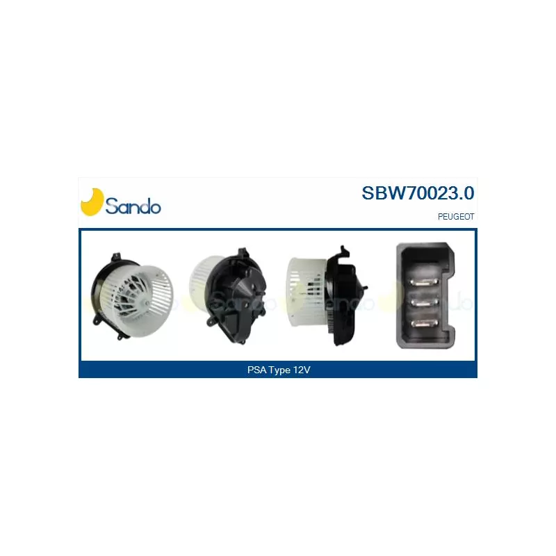 Pulseur d'air habitacle SANDO SBW70023.0