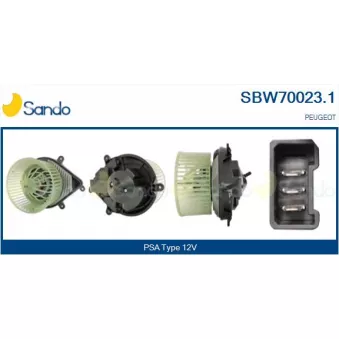 Pulseur d'air habitacle SANDO SBW70023.1