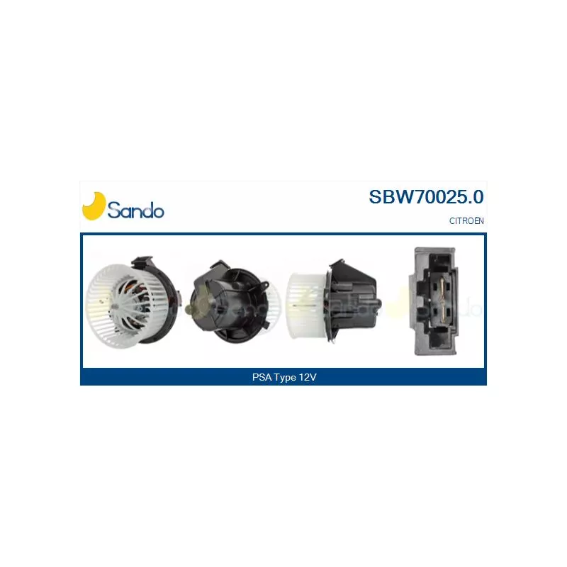 Pulseur d'air habitacle SANDO SBW70025.0
