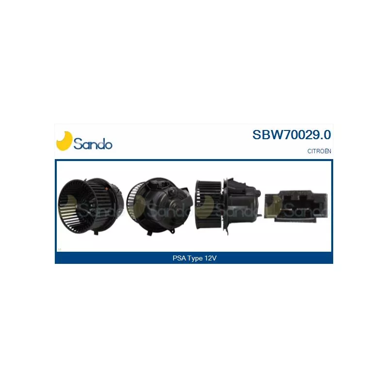 Pulseur d'air habitacle SANDO SBW70029.0