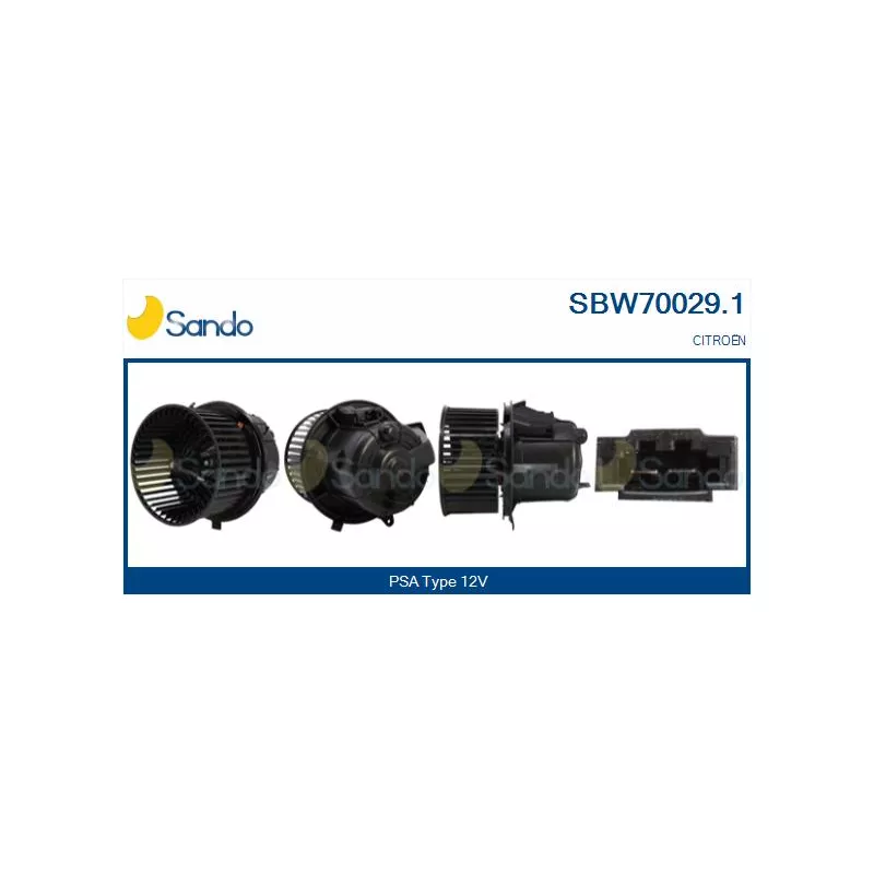 Pulseur d'air habitacle SANDO SBW70029.1