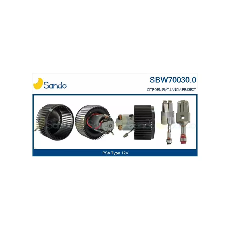 Pulseur d'air habitacle SANDO SBW70030.0