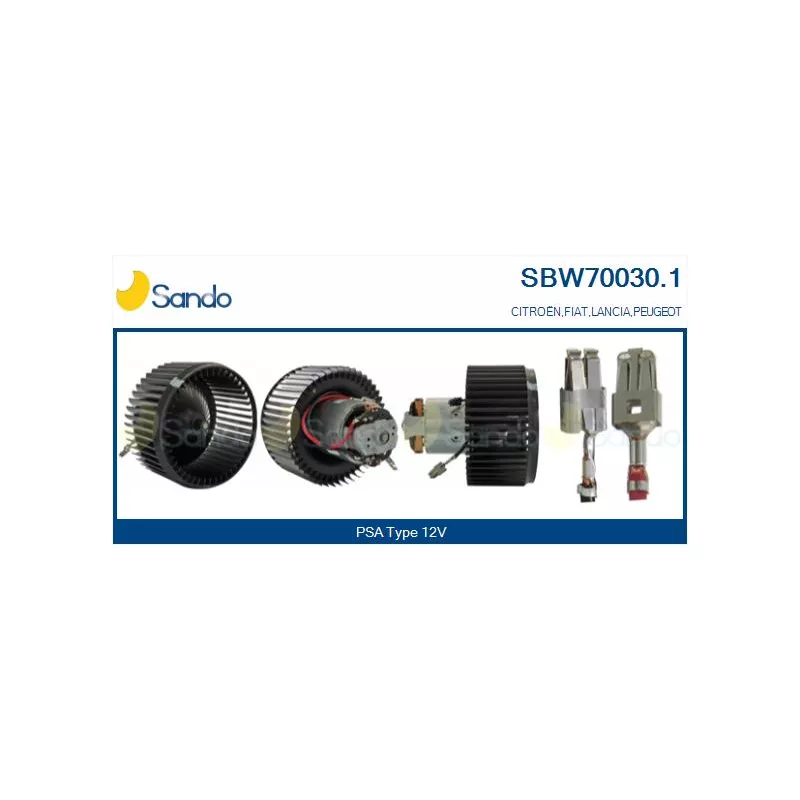 Pulseur d'air habitacle SANDO SBW70030.1