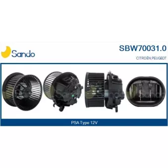 Pulseur d'air habitacle SANDO SBW70031.0