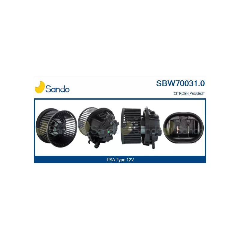 Pulseur d'air habitacle SANDO SBW70031.0