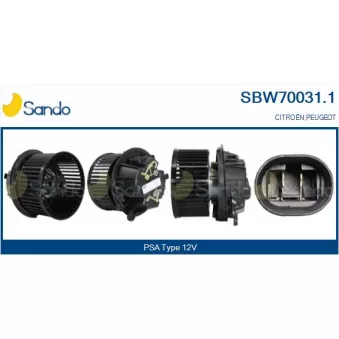 Pulseur d'air habitacle SANDO SBW70031.1