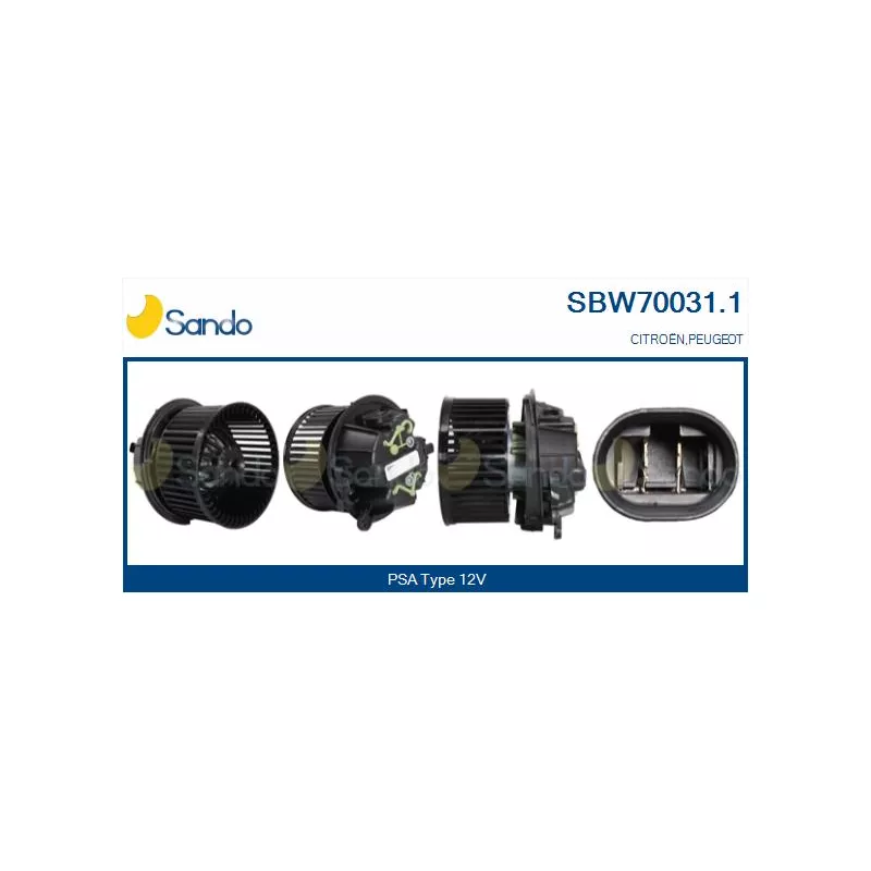 Pulseur d'air habitacle SANDO SBW70031.1