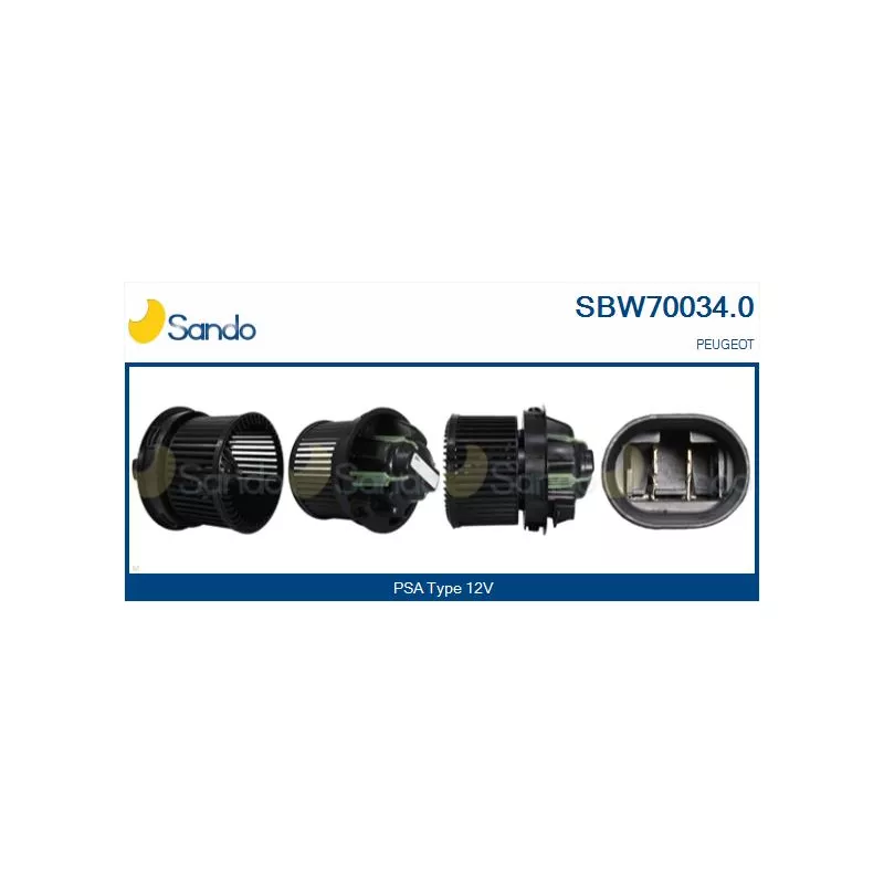 Pulseur d'air habitacle SANDO SBW70034.0