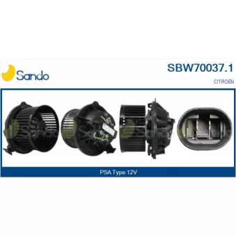 Pulseur d'air habitacle SANDO SBW70037.1