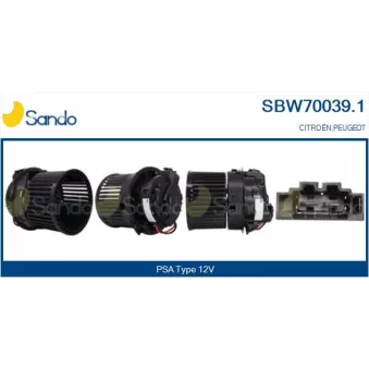 Pulseur d'air habitacle SANDO SBW70039.1