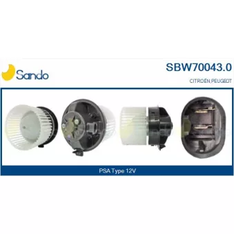 Pulseur d'air habitacle SANDO SBW70043.0