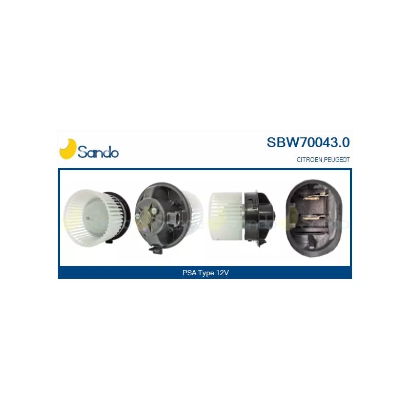 Pulseur d'air habitacle SANDO SBW70043.0