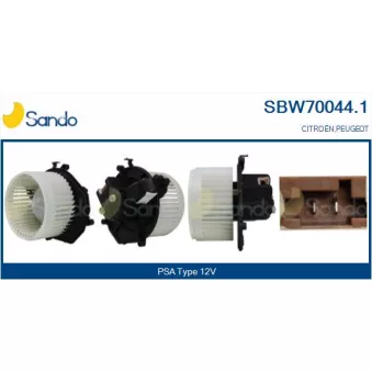 Pulseur d'air habitacle SANDO SBW70044.1