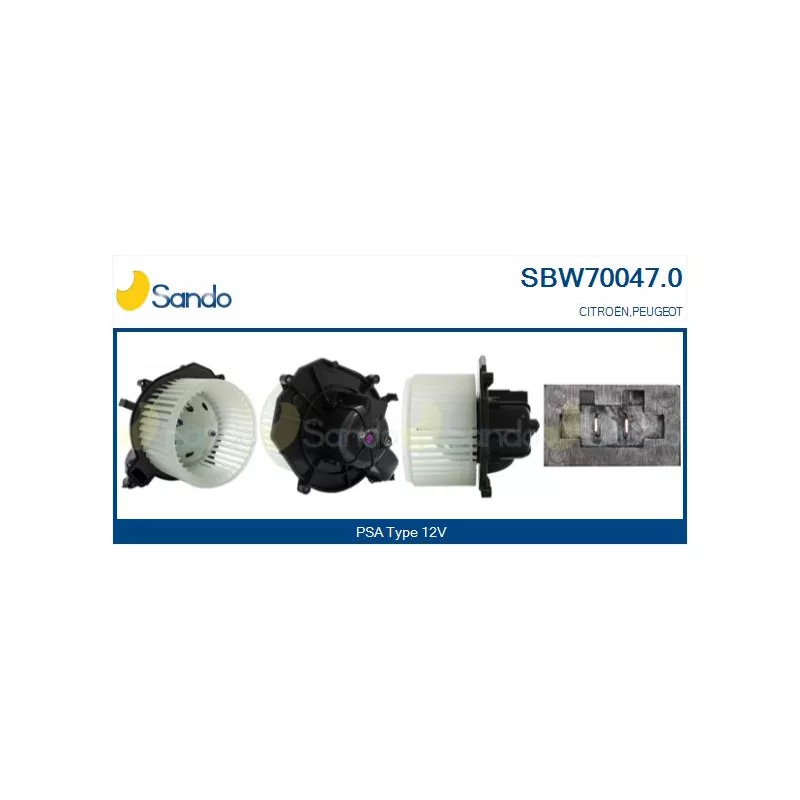 Pulseur d'air habitacle SANDO SBW70047.0