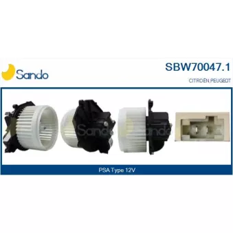 Pulseur d'air habitacle SANDO SBW70047.1