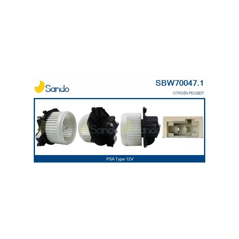 Pulseur d'air habitacle SANDO SBW70047.1