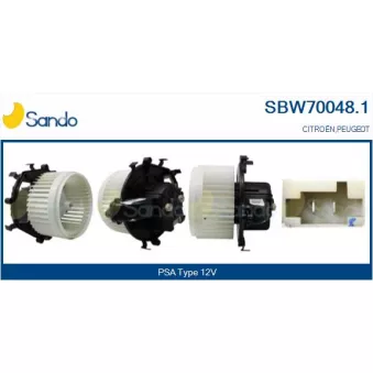 Pulseur d'air habitacle SANDO SBW70048.1