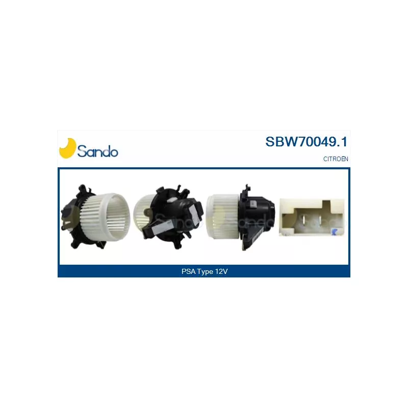 Pulseur d'air habitacle SANDO SBW70049.1
