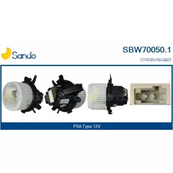 Pulseur d'air habitacle SANDO SBW70050.1