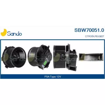 Pulseur d'air habitacle SANDO SBW70051.0
