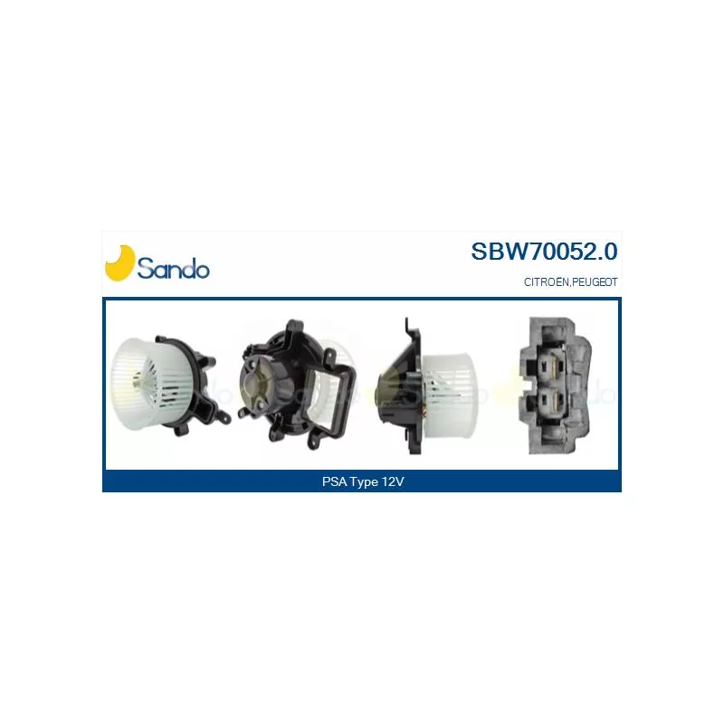 Pulseur d'air habitacle SANDO SBW70052.0