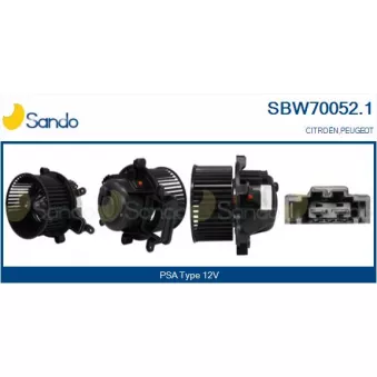Pulseur d'air habitacle SANDO SBW70052.1